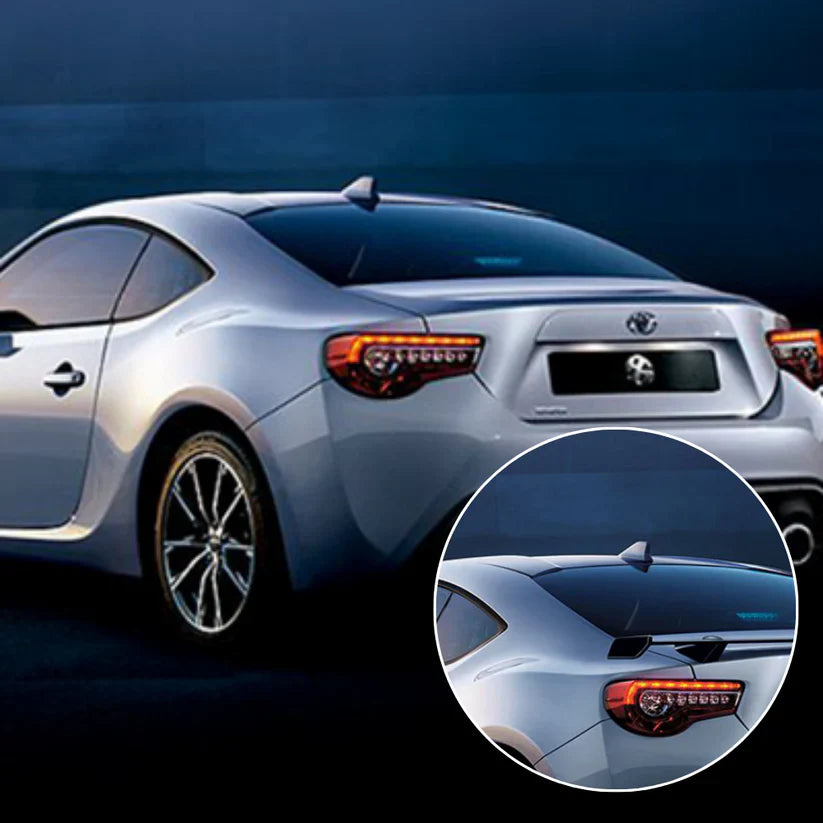 Aleta de tiburón Solar deportivo para COCHE con LED - ENVIO GRATIS