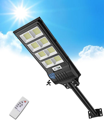 LUZ SOLAR ULTRA POTENTE 7700LM PARA EXTERIORES - Envío Gratis