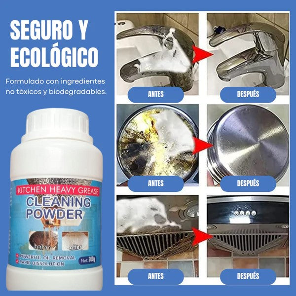 PowerClean® Limpiador en Polvo Quita manchas y Multiusos