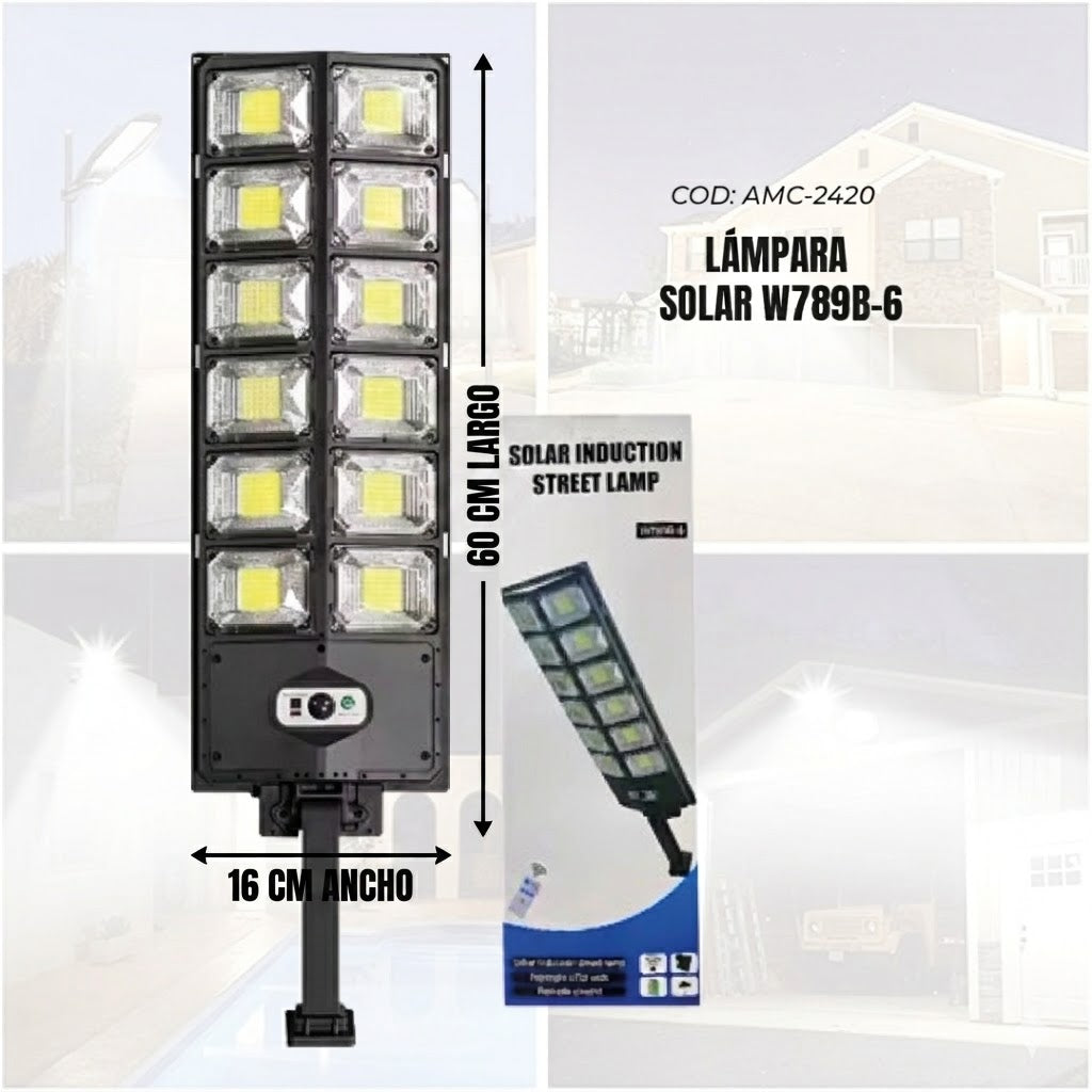 LUZ SOLAR ULTRA POTENTE 7700LM PARA EXTERIORES numero 3