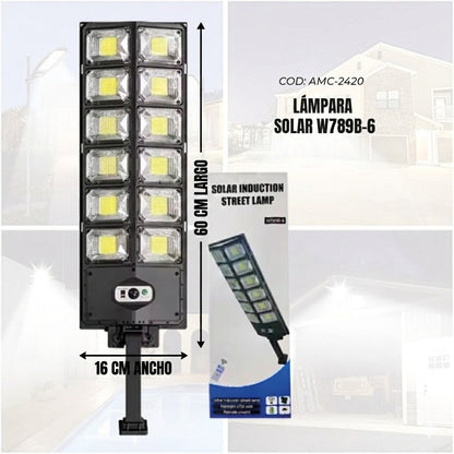 LUZ SOLAR ULTRA POTENTE 7700LM PARA EXTERIORES numero 3